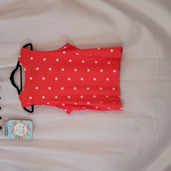 DSG Red Stars Tank Top Size 2X - Picture 2 of 9
